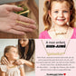 Child necklace with name in heart shape