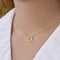 <p>18k yellow gold finish</p>