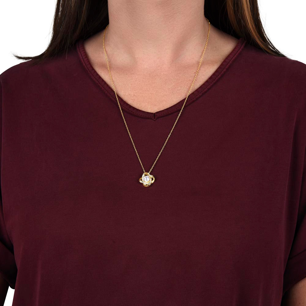 Victoria Knot Necklace